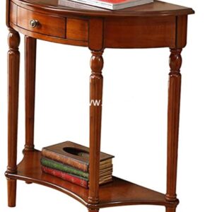 Burl Console Beige Console Table Foyer Entry Table