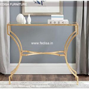 Table Consol Low Profile Console Table Short Sofa Table