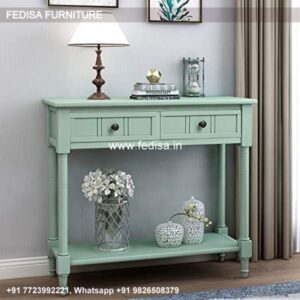 Contemporary Hall Table Antique Brass Console Table Walker Edison Console Table