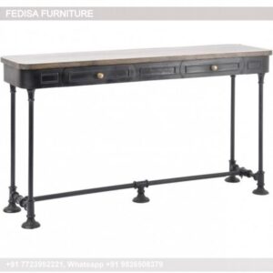 Neligh Console Table Low Profile Console Table Short Sofa Table