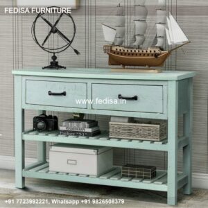 Console Table With Back Panel Chunky Console Table Shagreen Console