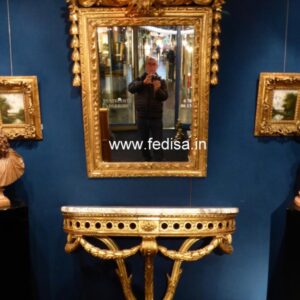 Concrete Entry Table Grasscloth Console Dark Blue Console Table