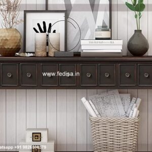 Calisto Mirrored Console Table Antique Brass Console Table Walker Edison Console Table