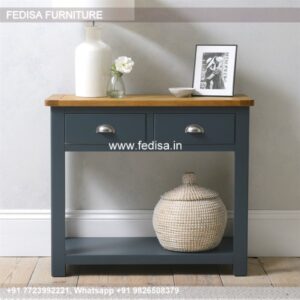 Barb Small Console Table Chunky Console Table Shagreen Console