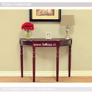 Milan Console Table Low Profile Console Table Short Sofa Table