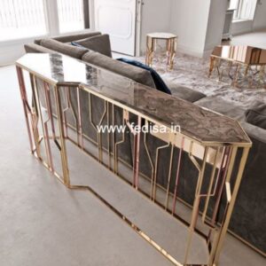 35 Inch Console Table Floating Entry Table Live Edge Wood Console Table