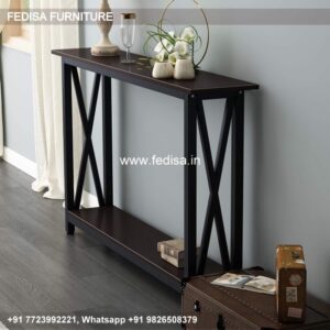 Concrete Hall Table Grasscloth Console Dark Blue Console Table