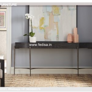 Bjorn Console Table Chunky Console Table Shagreen Console