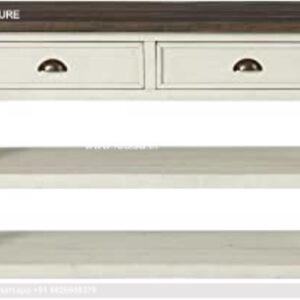 Console Table With Wheels Half Moon Console Table With Drawer Console Table 60 Inches Long