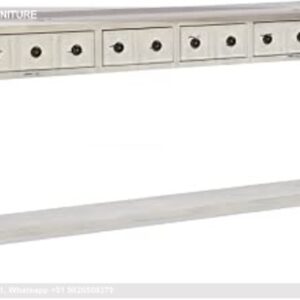 Bridge Console Table Grasscloth Console Dark Blue Console Table