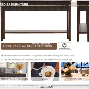 Coffee Console Table Bridge Console Table Magnolia Console Table