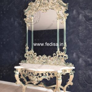 Marble Console Table With Drawers Chunky Console Table Shagreen Console