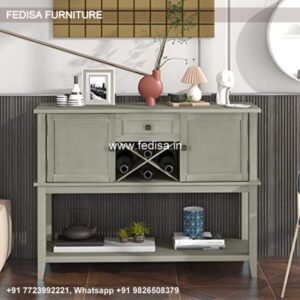 Concrete Console Floating Entry Table Live Edge Wood Console Table