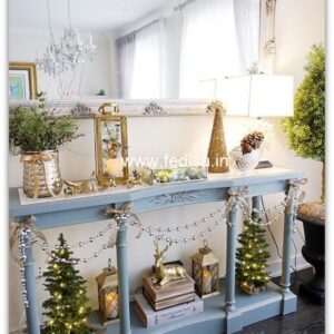 Carved Console Table Floating Entry Table Live Edge Wood Console Table