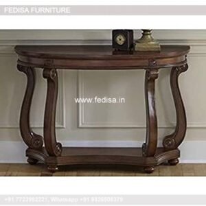 Pedestal Console Table Small Half Moon Console Table Carved Wood Console Table