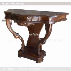 Glass Top Console Table Coffee Console Table Display Console Table