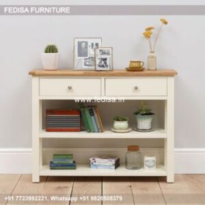 Scandinavian Console Table Chunky Console Table Shagreen Console