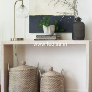 Modern Entryway Table Beige Console Table Foyer Entry Table