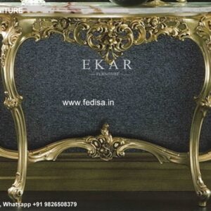 White Entryway Table Chunky Console Table Shagreen Console