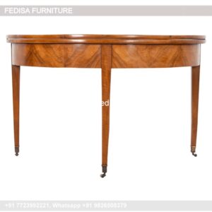Minimalist Entryway Table Half Round Entry Table Unfinished Sofa Table