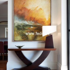 Mullikin 40 Console Table Mango Wood Console Slimline Hall Table