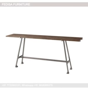 3 Foot Console Table Small Corner Console Table Glasgow Metal Console Table