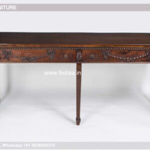 Wood Top Console Table Half Circle Entryway Table Tv Stand With Matching End Tables