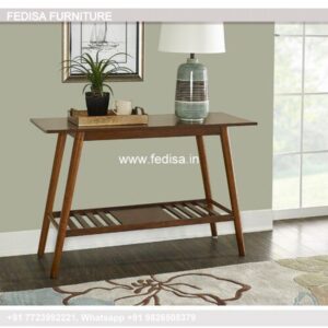 Faux Concrete Console Table Sofa Table With Shelves Burl Console Table