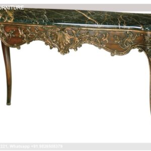 Hand Painted Console Table Upcycled Console Table Danberry Console Table