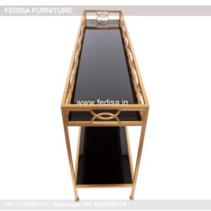 Ayling Console Table Mango Wood Console Slimline Hall Table