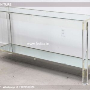 Console Table With Seating Underneath Berkshire Console Table Gubi Ts Console