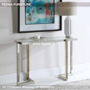 2 Leg Wall Mounted Console Table Sofa Table With Shelves Burl Console Table