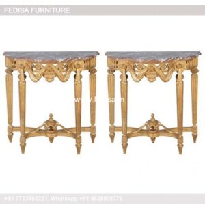 Bamford Console Table Brass Console Curved Glass Console Table