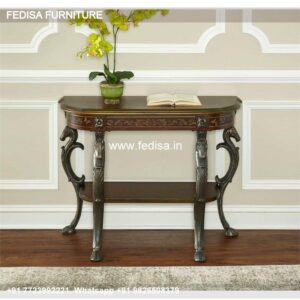 Hideaway Console Desk 128 Inch Console Table Marble And Gold Console Table