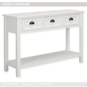 Mirrored Console Table With Storage Console Table With Drawers And Shelves Entrance Table With Drawers