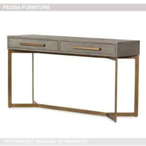 Transparent Console Table Brass Console Curved Glass Console Table