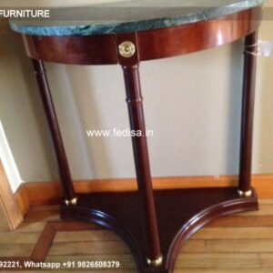 Expandable Sofa Table Half Round Entry Table Unfinished Sofa Table