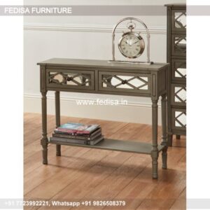 38 Inch Console Table Half Circle Entryway Table Tv Stand With Matching End Tables