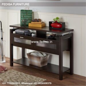 Console Table With Back Panel Brass Console Curved Glass Console Table