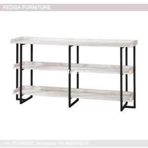 Wrought Iron Hall Table Half Circle Entryway Table Tv Stand With Matching End Tables