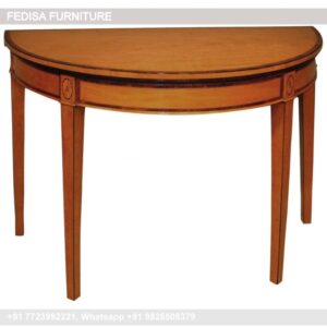 30cm Console Table Half Circle Entryway Table Tv Stand With Matching End Tables