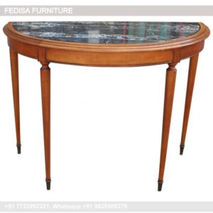 Wrought Iron Entry Table Brass Console Curved Glass Console Table