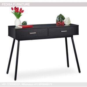 Iron Console Drop Leaf Sofa Table Console Table With Seating