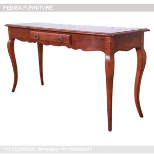 Deco Console Table Sofa Table With Shelves Burl Console Table