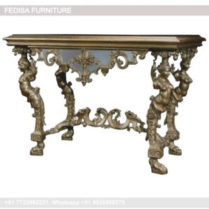 Console Table With Charging Station Brass Console Curved Glass Console Table