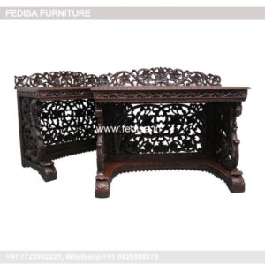 Coastal Sofa Table Half Circle Entryway Table Tv Stand With Matching End Tables
