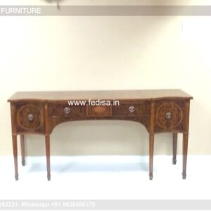 Console Table 20cm Depth Half Round Entry Table Unfinished Sofa Table