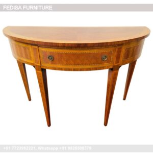1 Drawer Console Table Mango Wood Console Slimline Hall Table