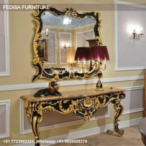 Display Console Table Half Round Entry Table Unfinished Sofa Table