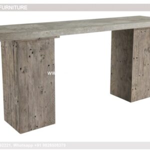 Glasgow Metal Console Table Sofa Table With Shelves Burl Console Table